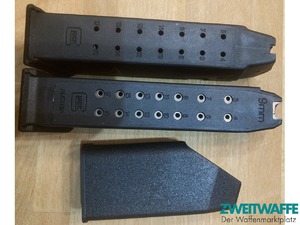 Glock 17 Gen1 (bevorzugt mit Originalmagazinen, Box, Zubehör und Handbuch) - 3