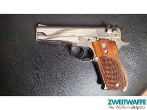 2 Stk Smith&Wesson Mod 39-2 VERNICKELT ! TOP - 11