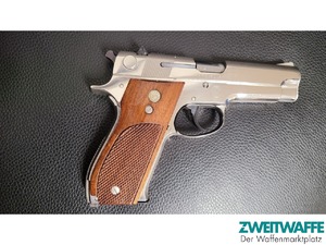 2 Stk Smith&Wesson Mod 39-2 VERNICKELT ! TOP - 12