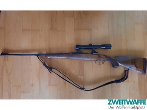 Mauser 98 im Kaliber 7x64 mit Kahles Helia Super 4M1 Zielfernrohr