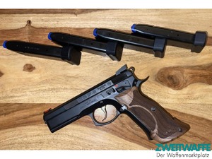 CZ SP01 Shadow ähnlich Viper Oschatz Optik mit 4 +2er Magazinen - 2