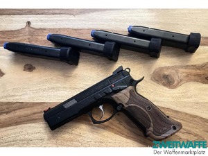 CZ SP01 Shadow ähnlich Viper Oschatz Optik mit 4 +2er Magazinen - 4