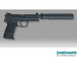 HK USP Tactical mit SD Rückläufer von französischen Spezialeinheiten