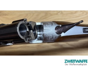 Bockflinte, Sauer - Beretta, Mod.: S56E, Kal.: 12/70, - 5