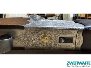 Bockflinte Meisterstück, Josef Hambrusch - Ferlach, Kal.: 12/70, - 4