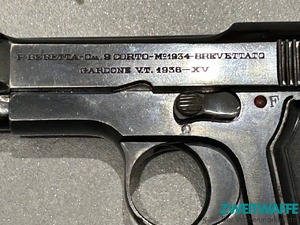 Beretta M1934 - 9mm corto italienische Militärwaffe 2. Weltkrieg - 3