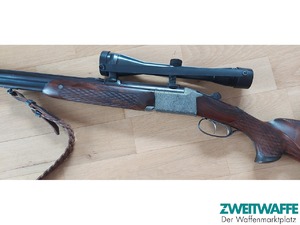 Ferlacher Bockbüchsflinte Michelitsch 6,5x57R und 16/70 - 2