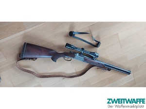 Ferlacher Bockbüchsflinte Michelitsch 6,5x57R und 16/70 - 9