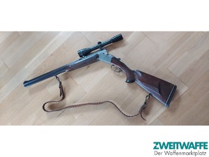 Ferlacher Bockbüchsflinte Michelitsch 6,5x57R und 16/70 - 12