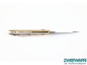 Spyderco Manix 2 Cru-Wear Natural Canvas Micarta - 4