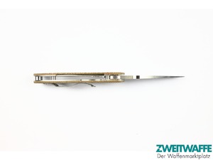 Spyderco Para 3 Cru-Wear Natural Canvas Micarta - 4