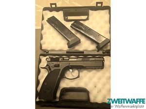 CZ 75 SP-01 SHADOW – präzise Sportpistole, original und unverbastelt