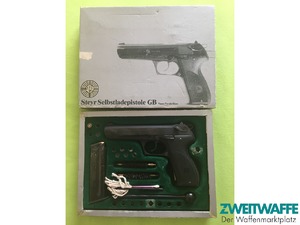 Steyr Selbstladepistole GB - mit Originalkarton und Zubehör