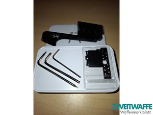 Daumenauflage Montage an der Picatinny-Schiene