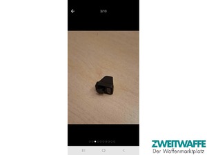 MAK HELLFIRE beleuchtete Kimme mit grüner und roter Beleuchtung, - 3