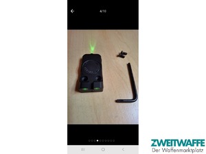 MAK HELLFIRE beleuchtete Kimme mit grüner und roter Beleuchtung, - 4