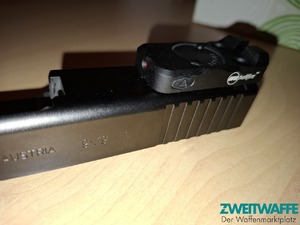 MAK HELLFIRE beleuchtete Kimme mit grüner und roter Beleuchtung, - 9