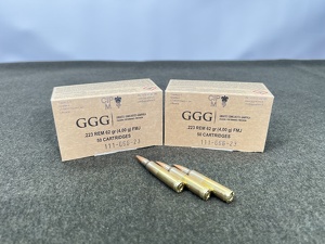 GGG .223 62gr, 4,00g FMJ, 50Stk. Packung
